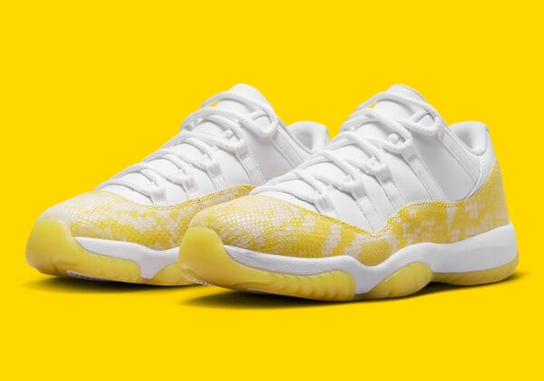 Nike Air Jordan 11 'Yellow Snakeskin' - Image 2